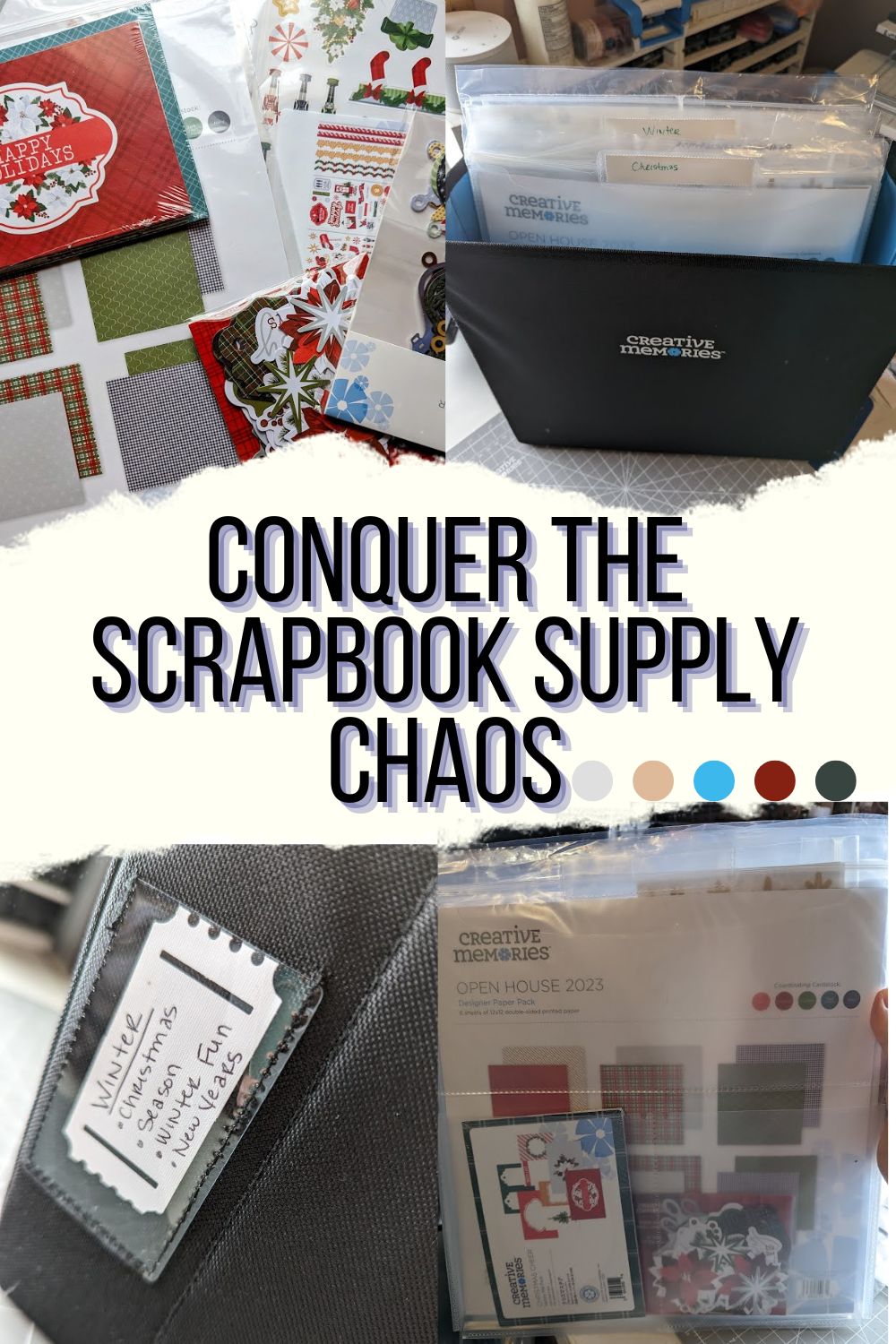 scrapbooking supplies